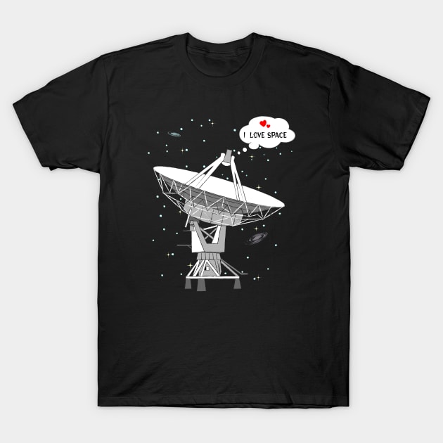 I love space T-Shirt by puppaluppa